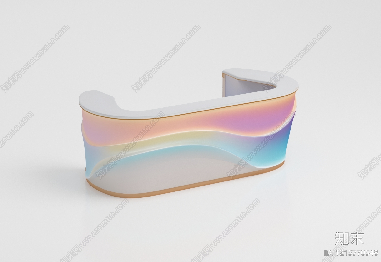 现代简约前台3D模型下载【ID:1215770548】