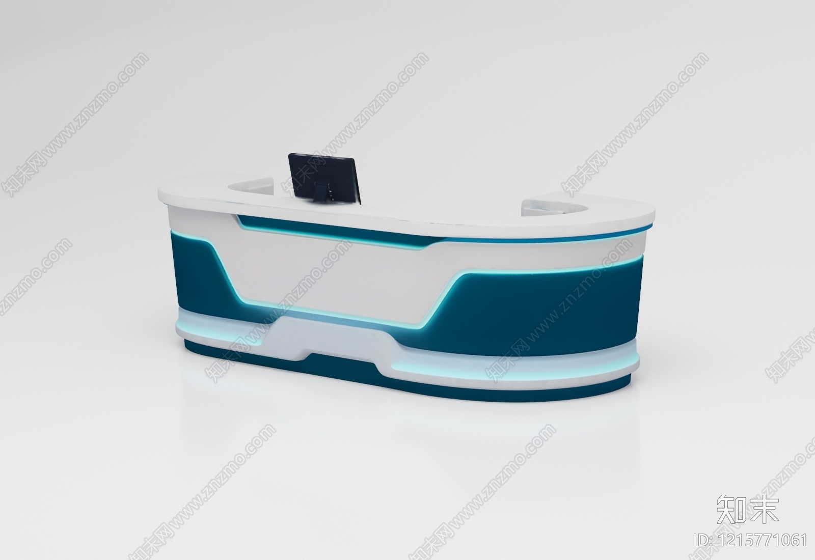 未来感风格前台3D模型下载【ID:1215771061】
