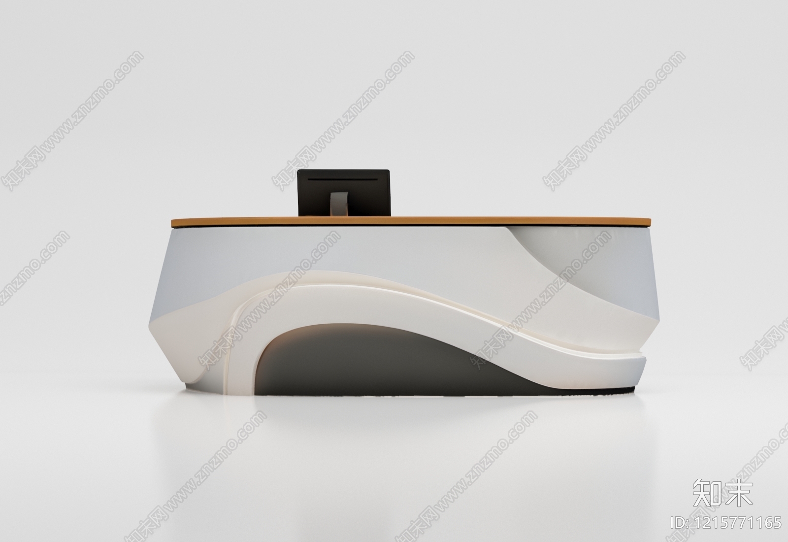 现代简约前台3D模型下载【ID:1215771165】