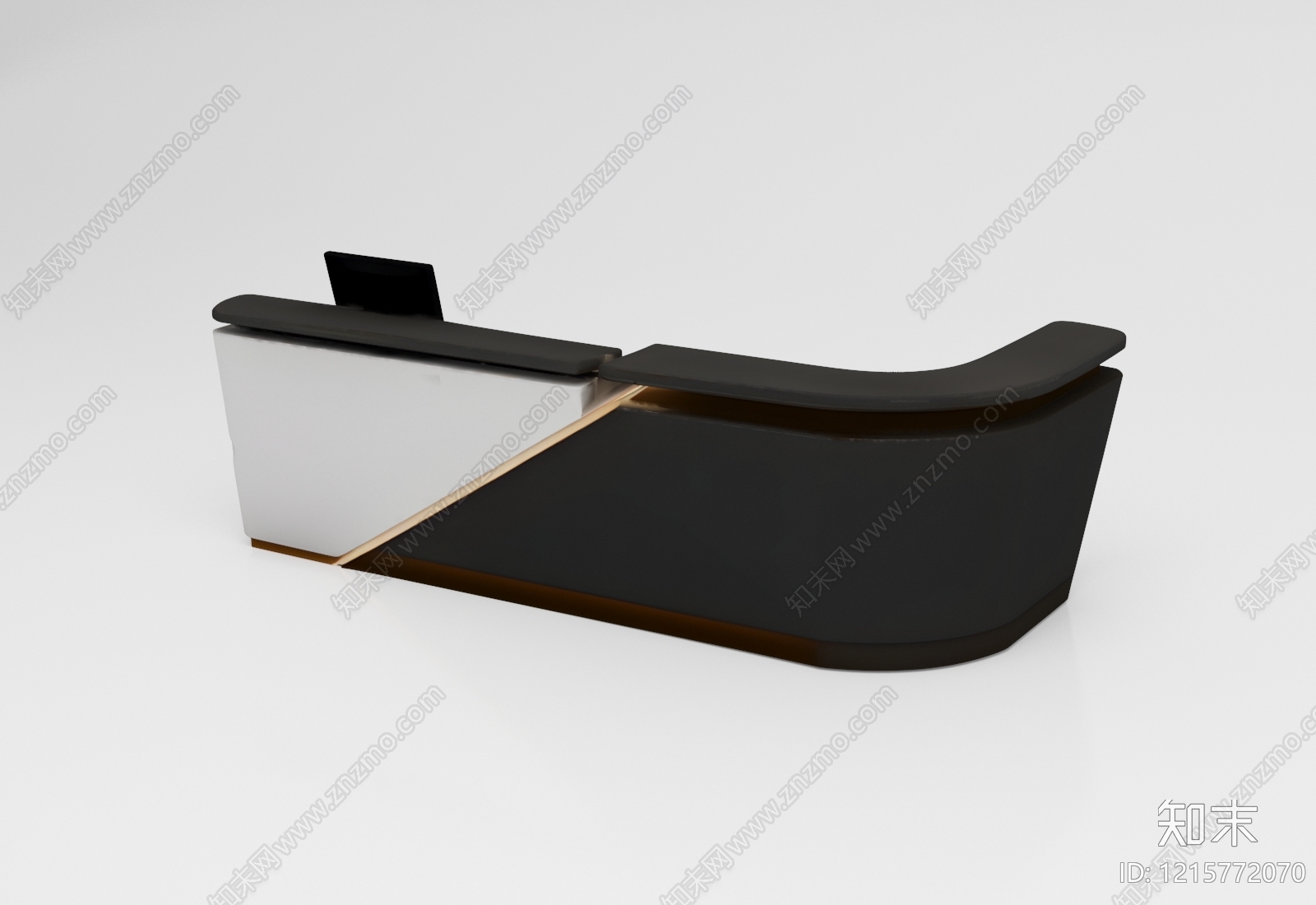 现代简约前台3D模型下载【ID:1215772070】