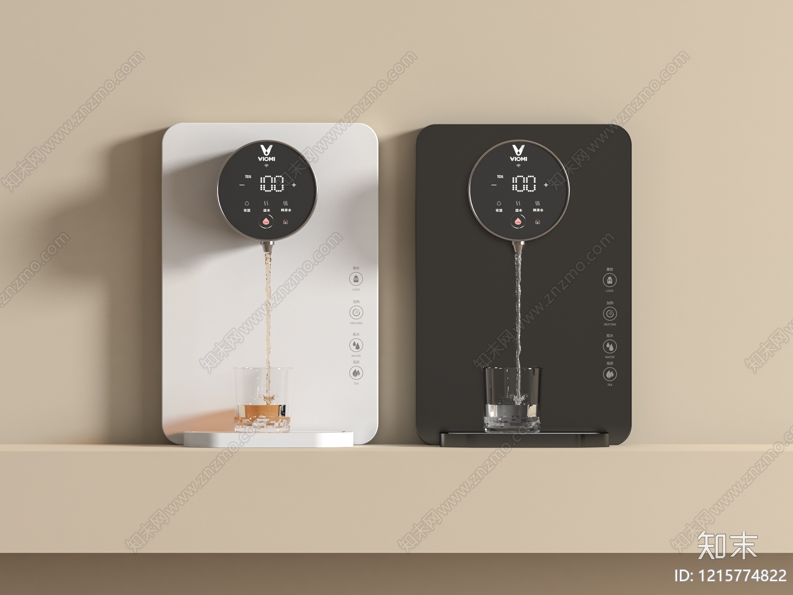 现代简约饮水机3D模型下载【ID:1215774822】