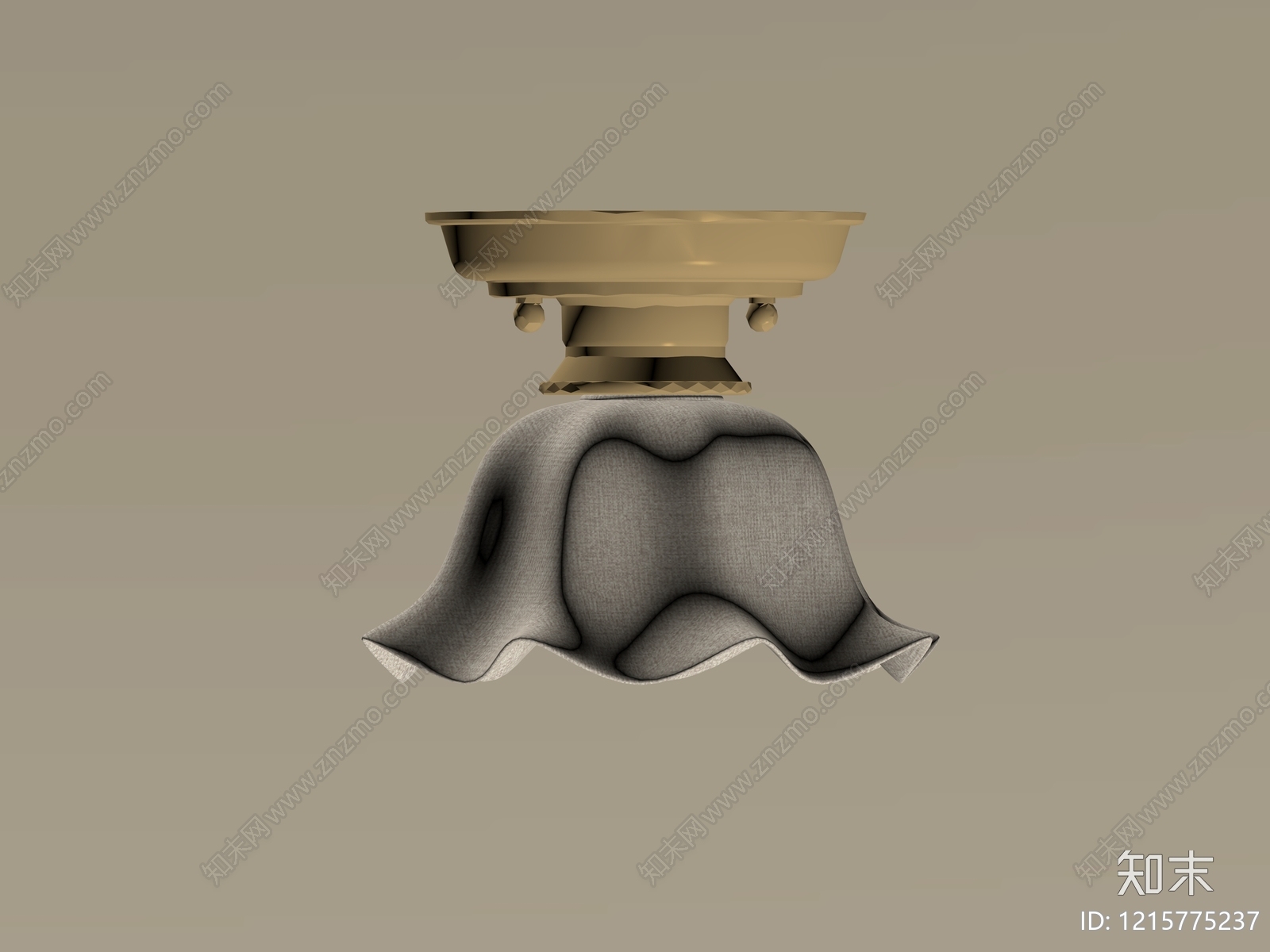 中古风吸顶灯SU模型下载【ID:1215775237】