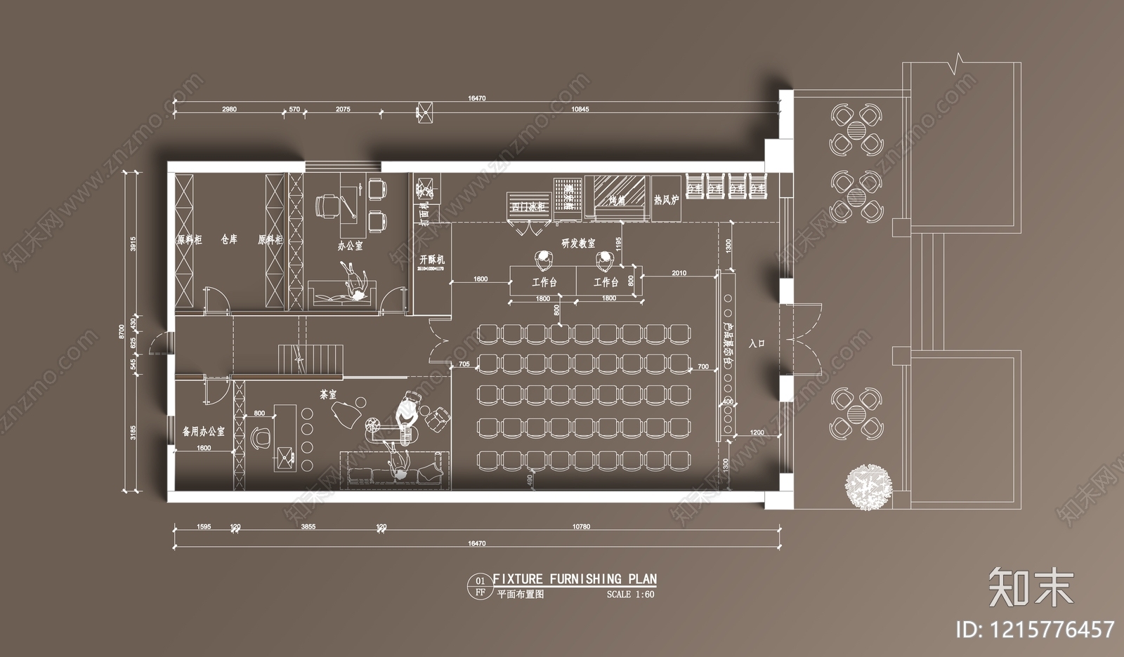 现代其他商业空间施工图下载【ID:1215776457】