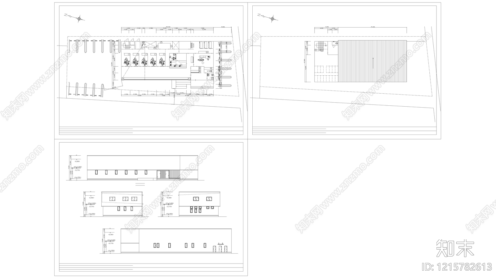 现代医院建筑CAD图纸