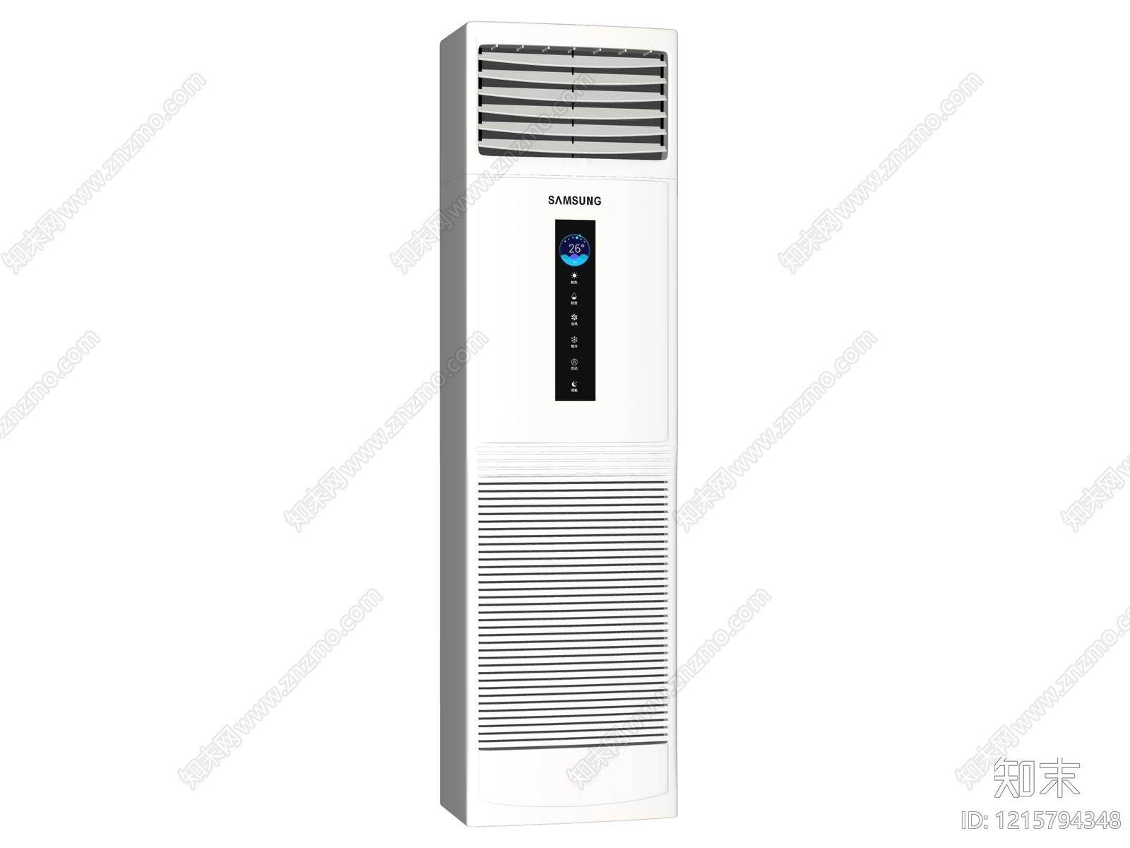 现代简约空调SU模型下载【ID:1215794348】