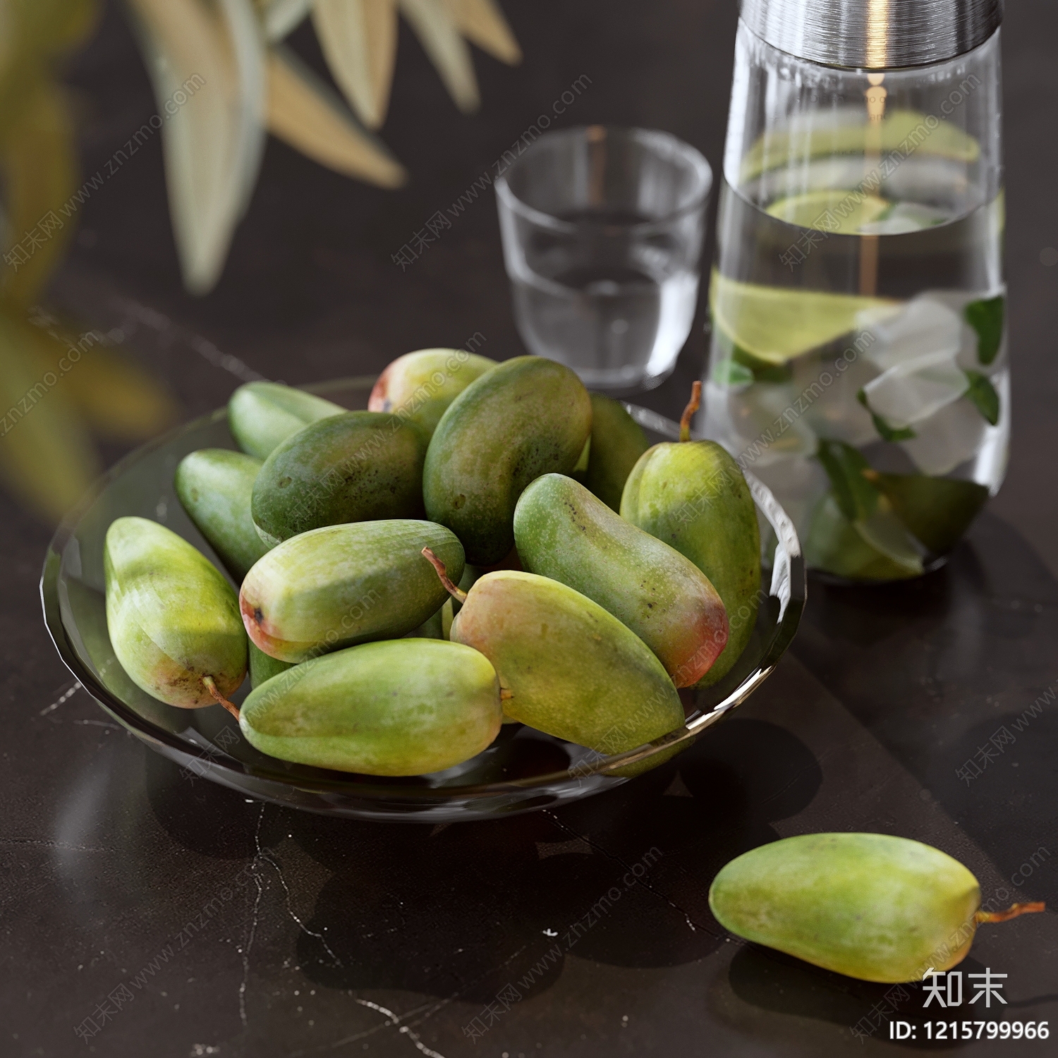 现代简约水果蔬菜SU模型下载【ID:1215799966】