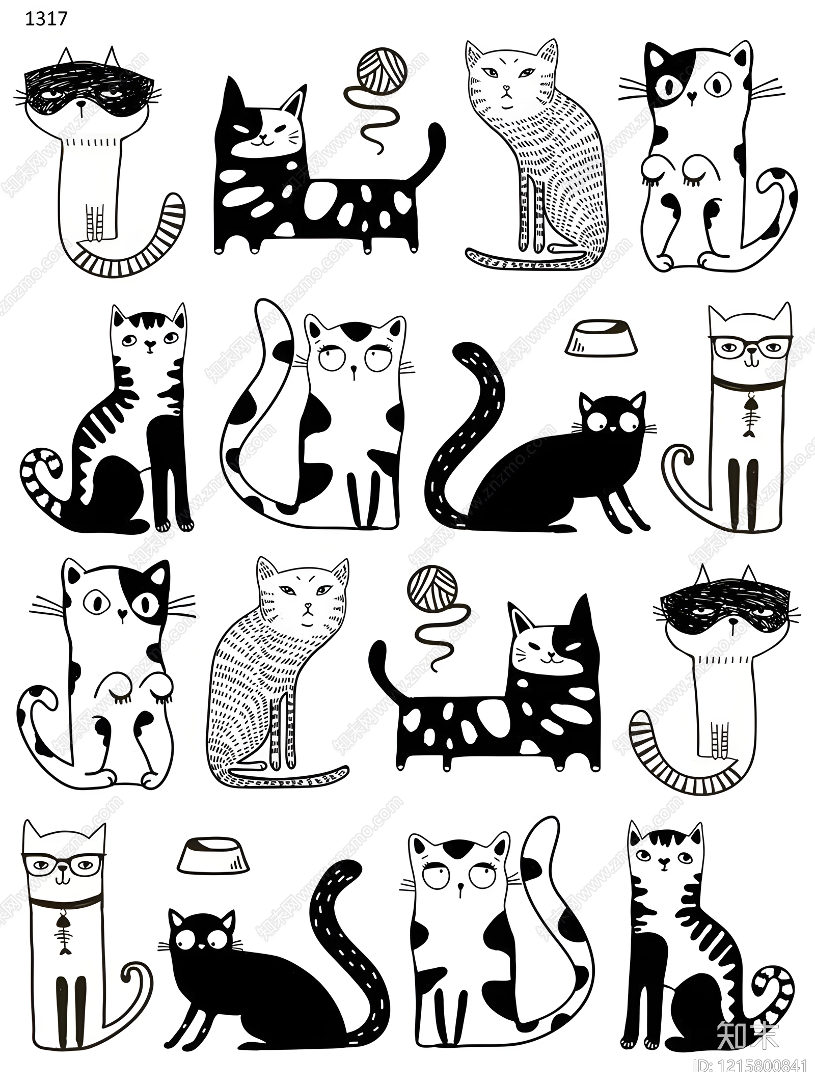 现代动物施工图下载【ID:1215800841】