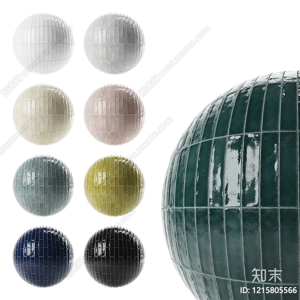 现代简约地砖3D模型下载【ID:1215805566】