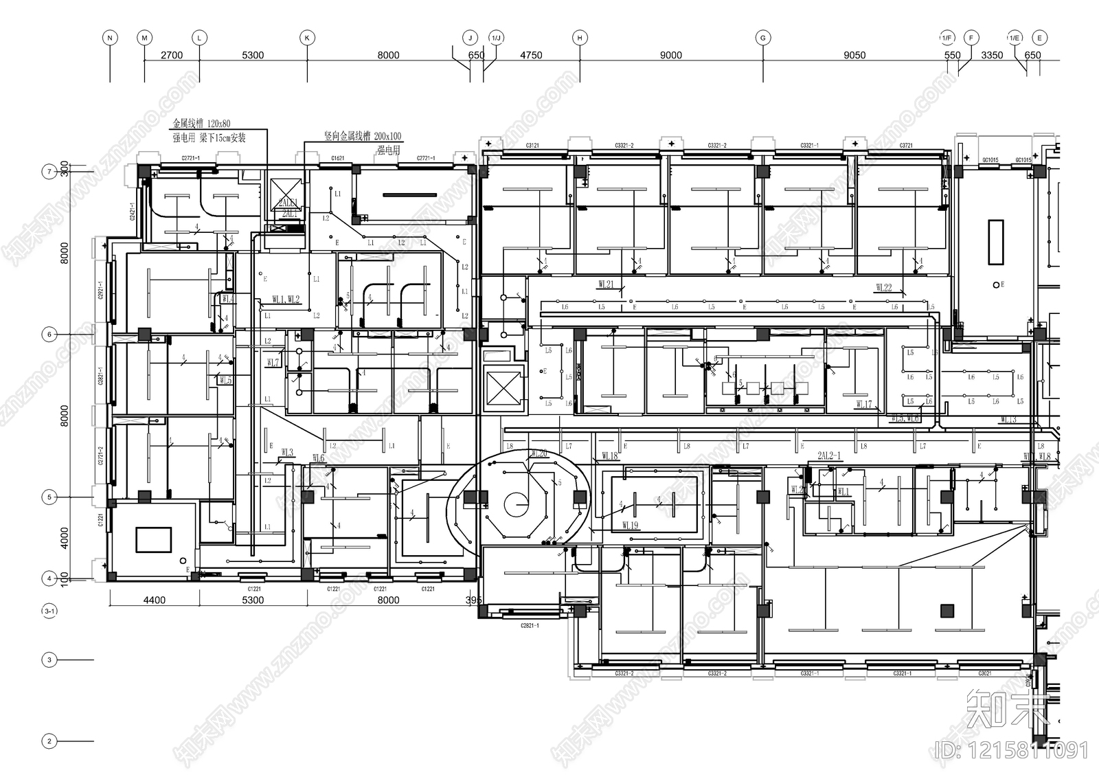 电气图cad施工图下载【ID:1215811091】