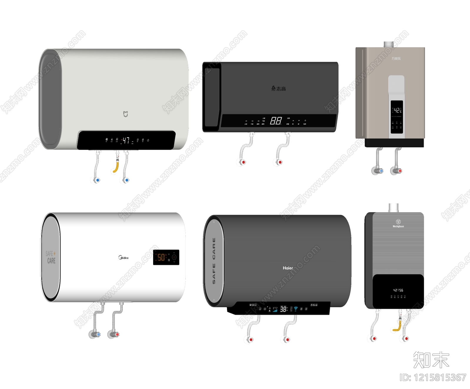 现代简约热水器SU模型下载【ID:1215815367】