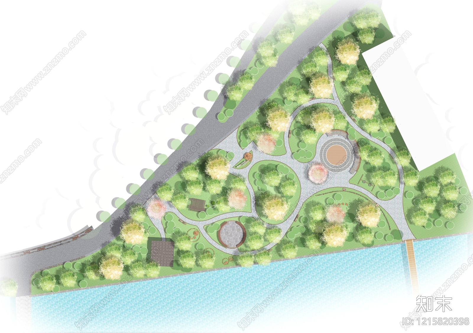 口袋公园施工图下载【ID:1215820398】
