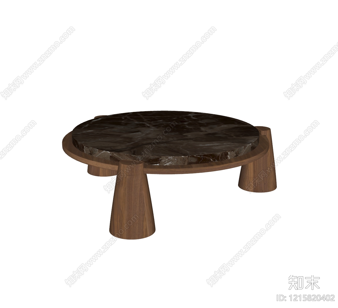 现代简约茶几SU模型下载【ID:1215820402】