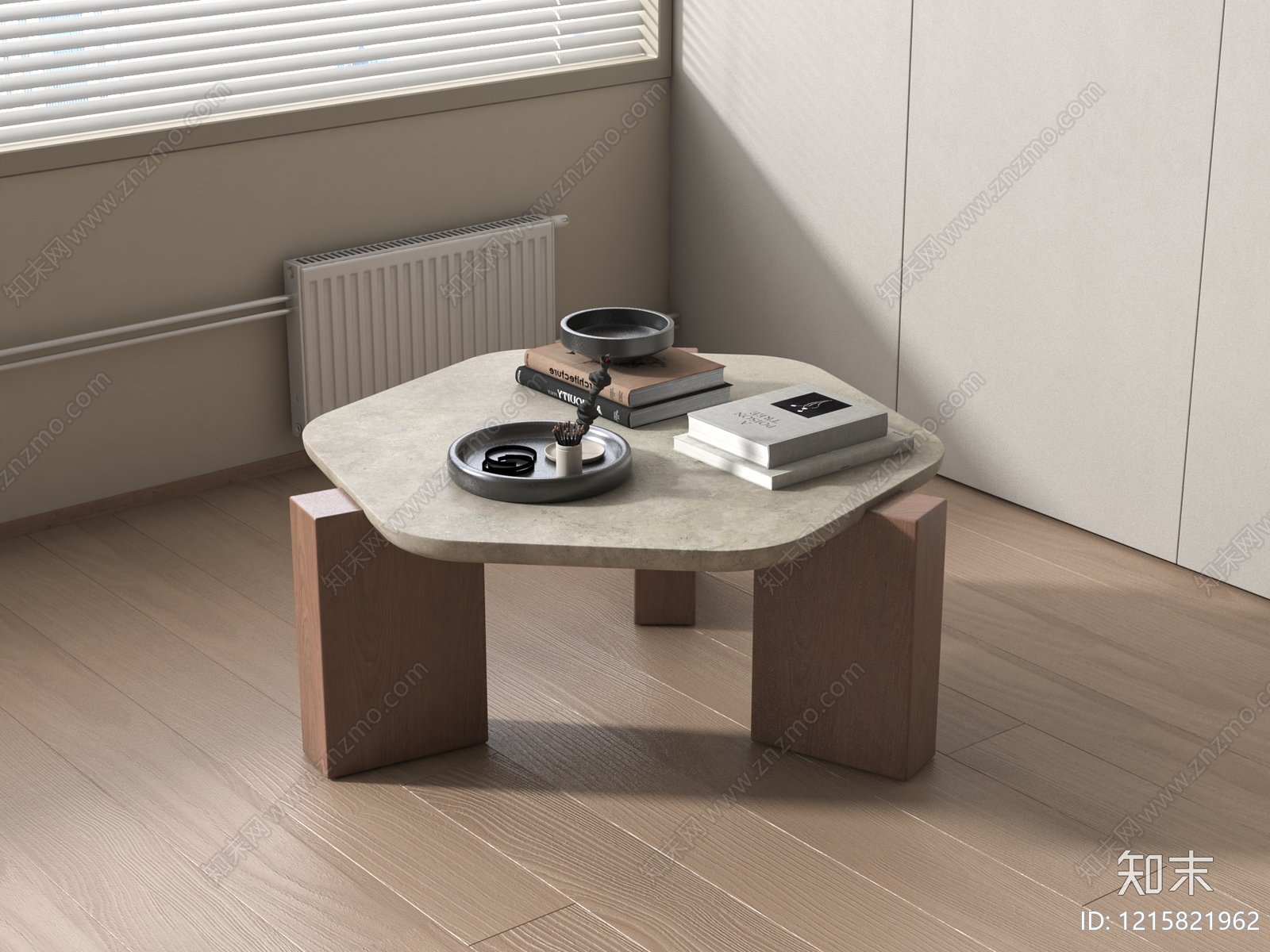 侘寂茶几3D模型下载【ID:1215821962】