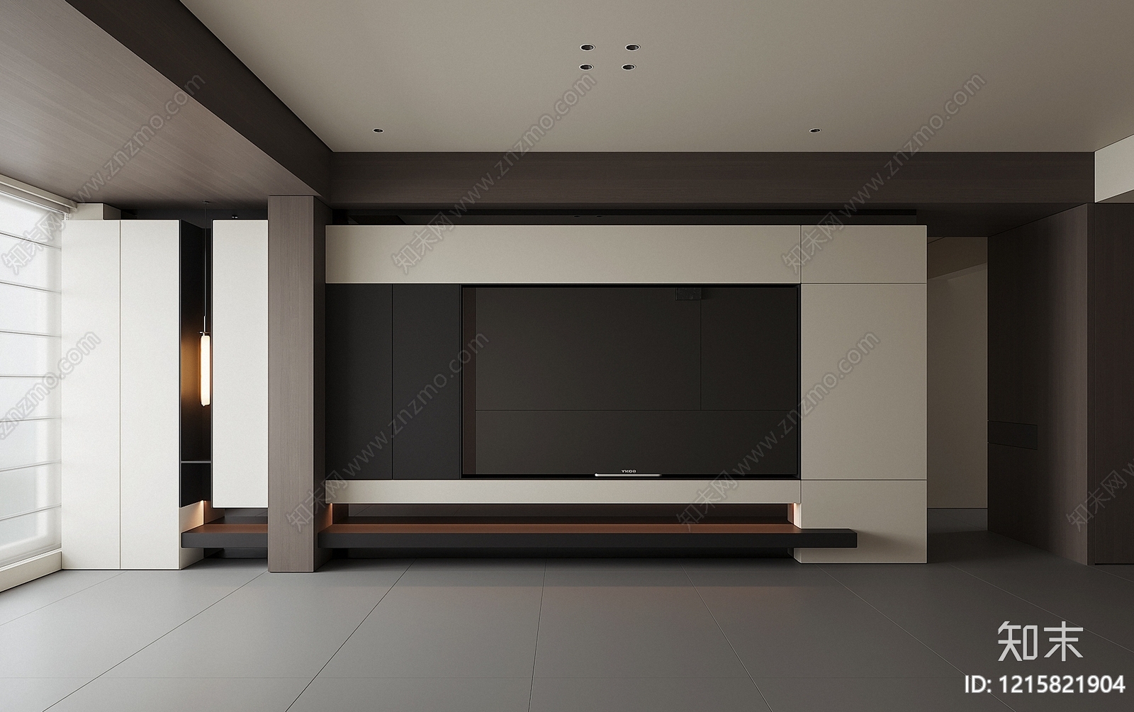 现代背景墙SU模型下载【ID:1215821904】
