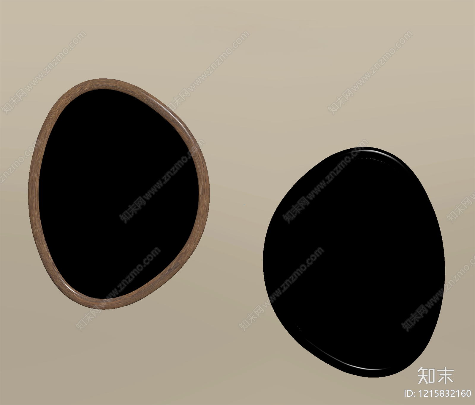 现代简约镜子SU模型下载【ID:1215832160】