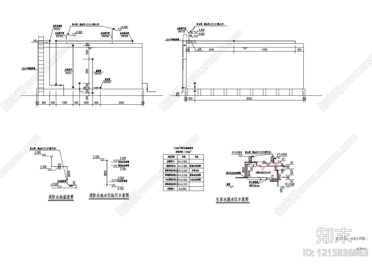 消防设备布置施工图下载【ID:1215836863】