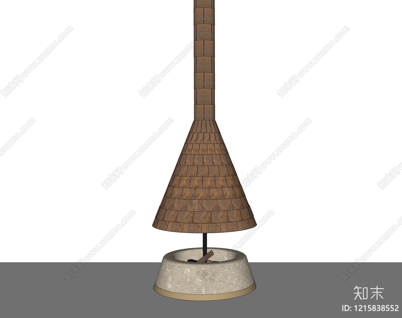现代金属壁炉SU模型下载【ID:1215838552】