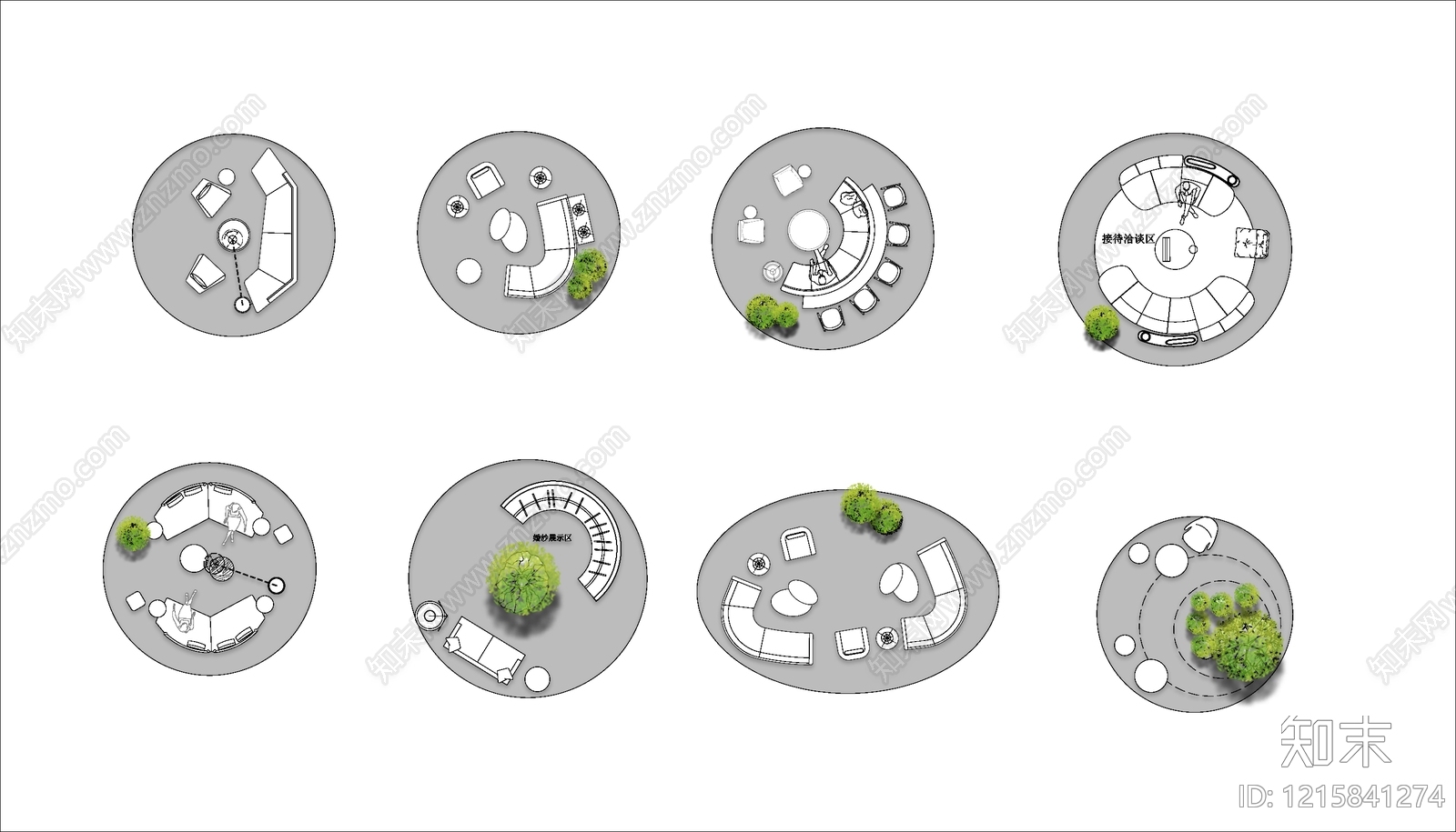 现代新中式沙发施工图下载【ID:1215841274】