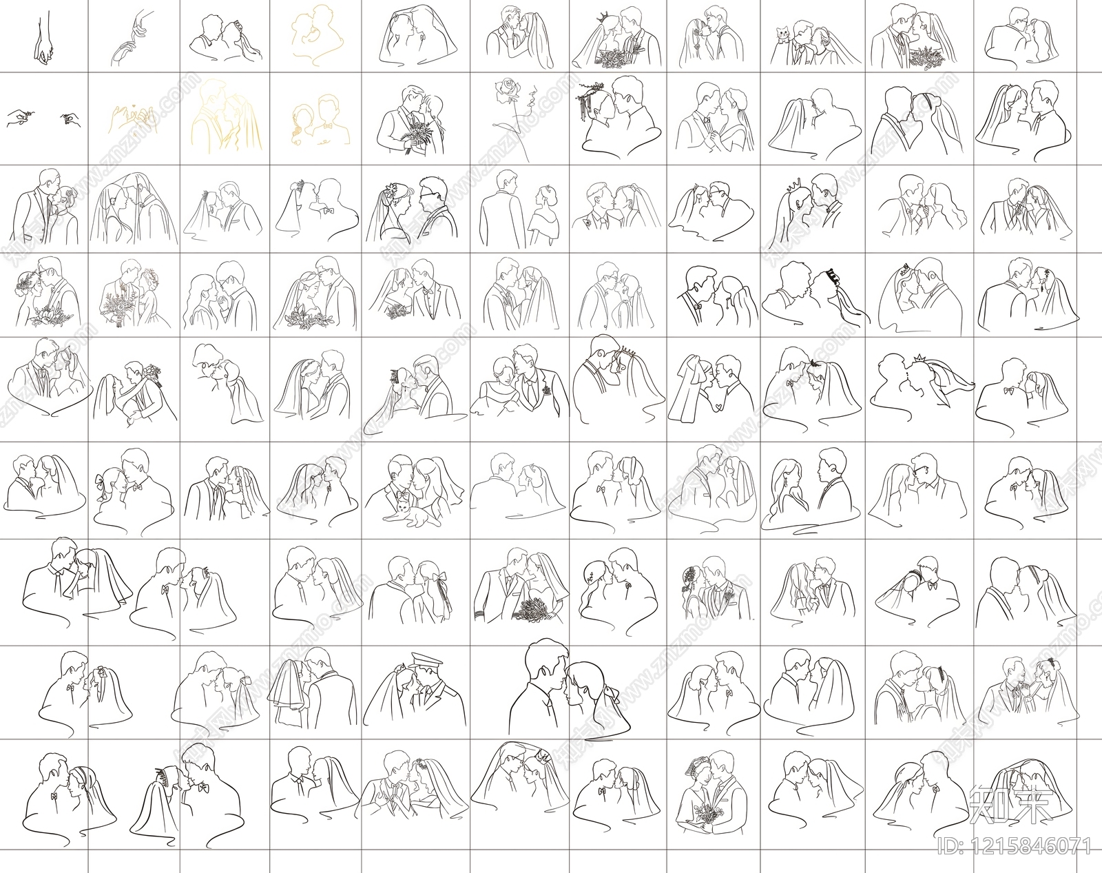 现代人物施工图下载【ID:1215846071】