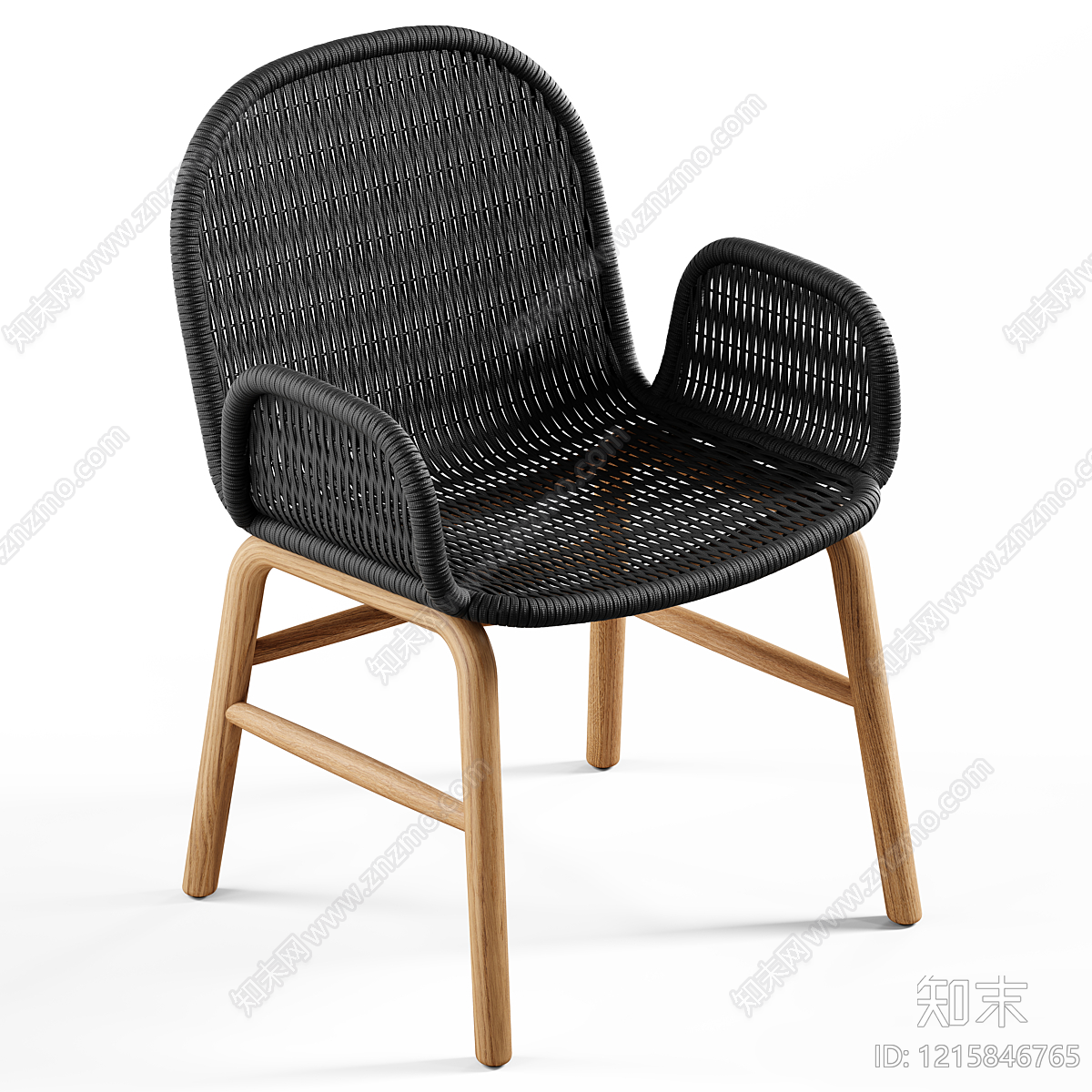 现代简约餐椅3D模型下载【ID:1215846765】