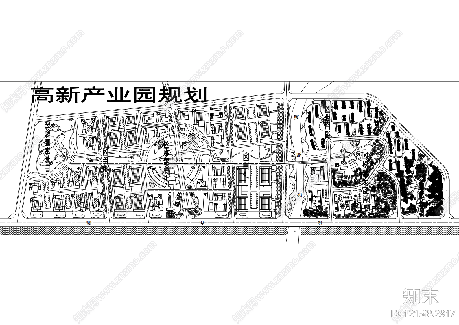 城市规划CAD图纸