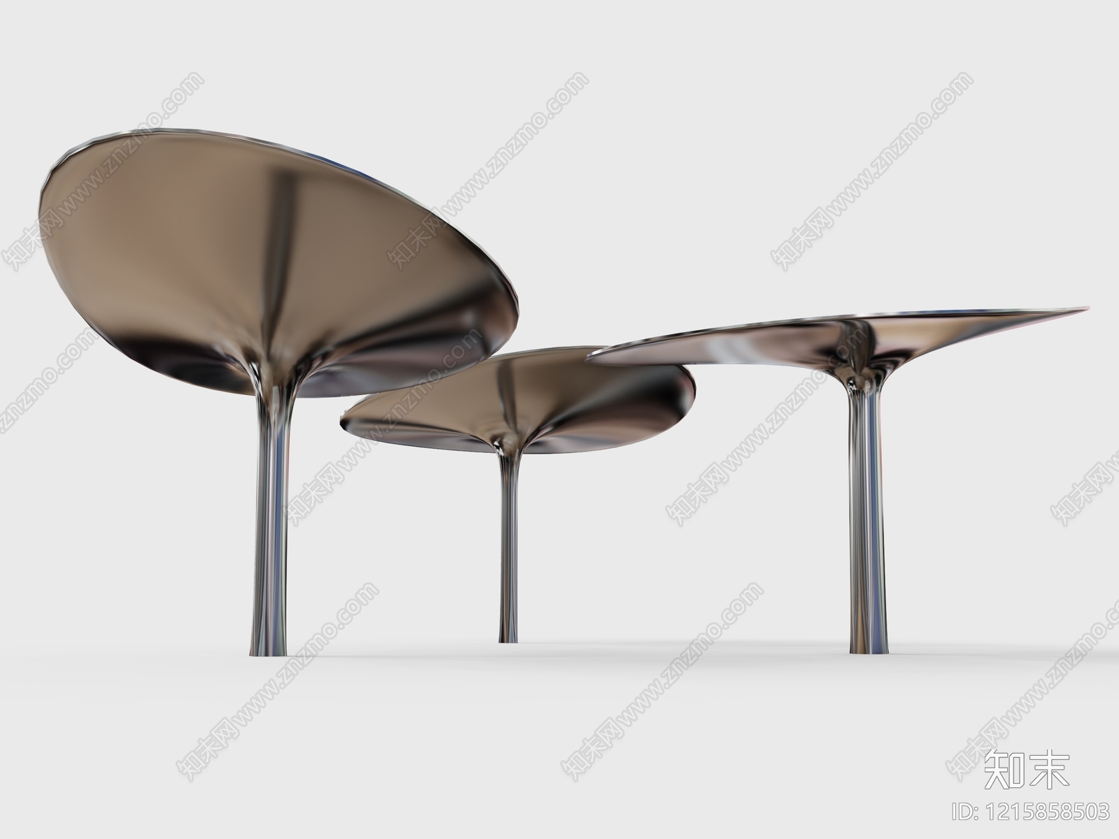 极简主义景观雕塑3D模型下载【ID:1215858503】