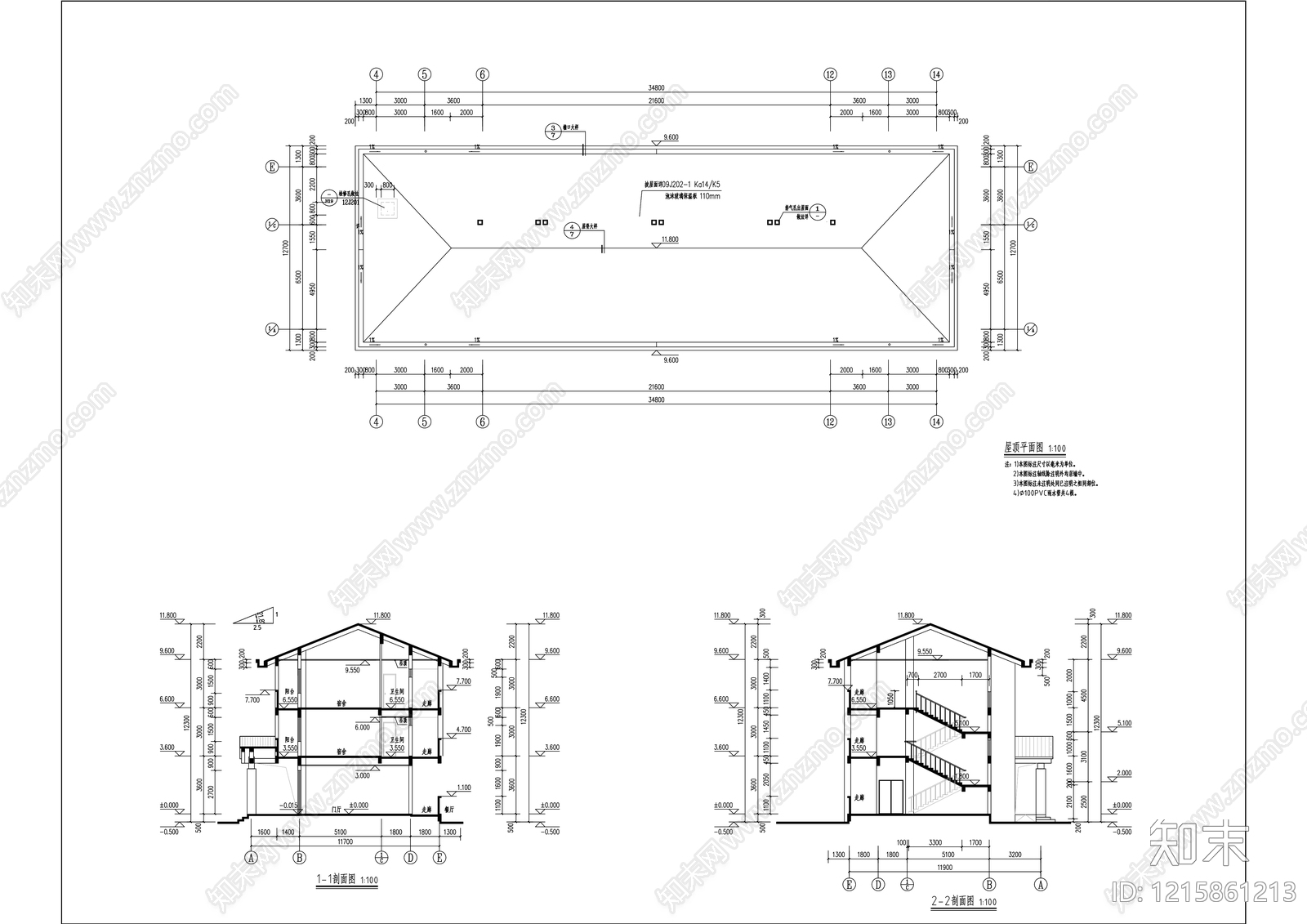 现代其他公共建筑cad施工图下载【ID:1215861213】
