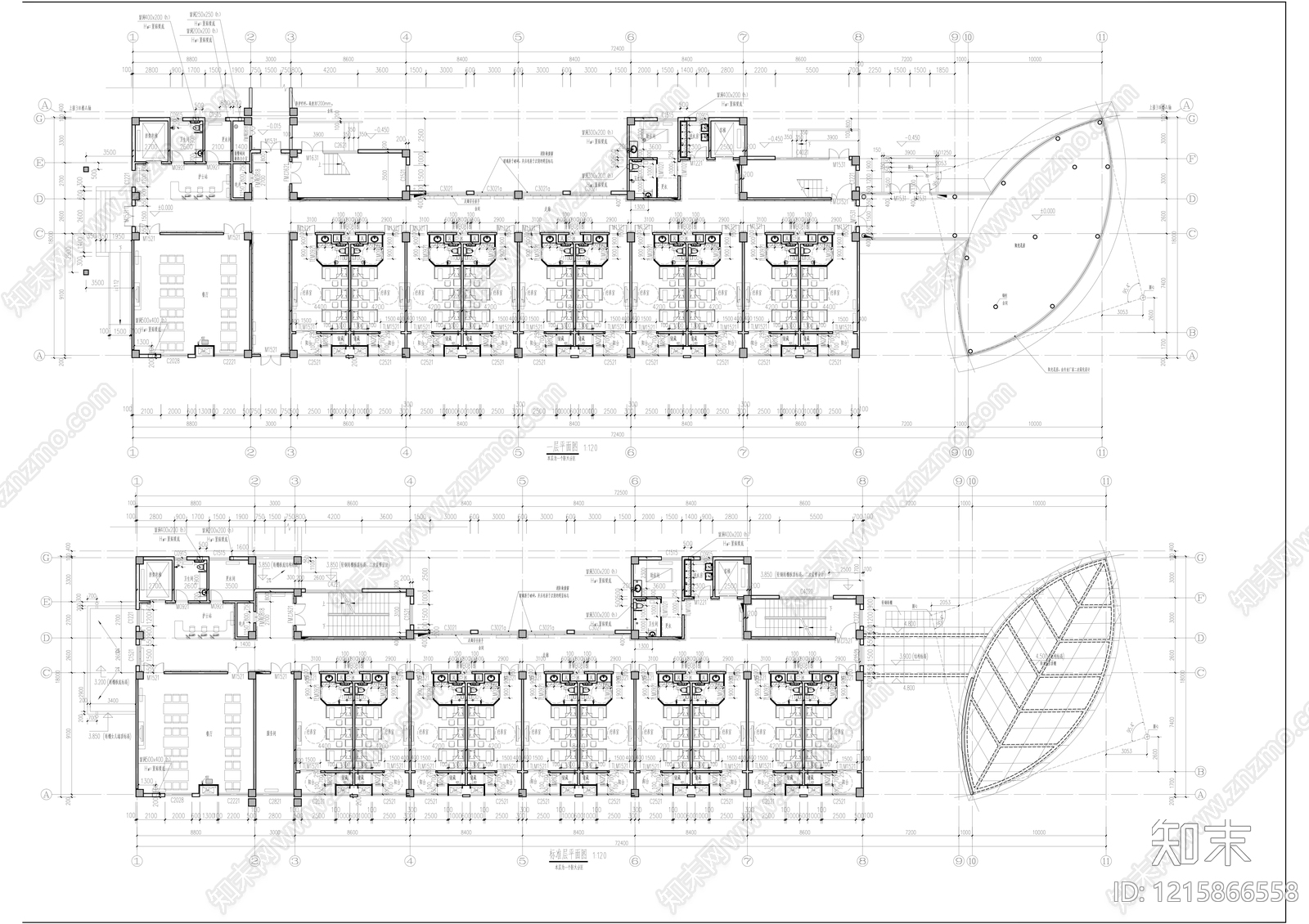 中式其他建筑施工图下载【ID:1215866558】