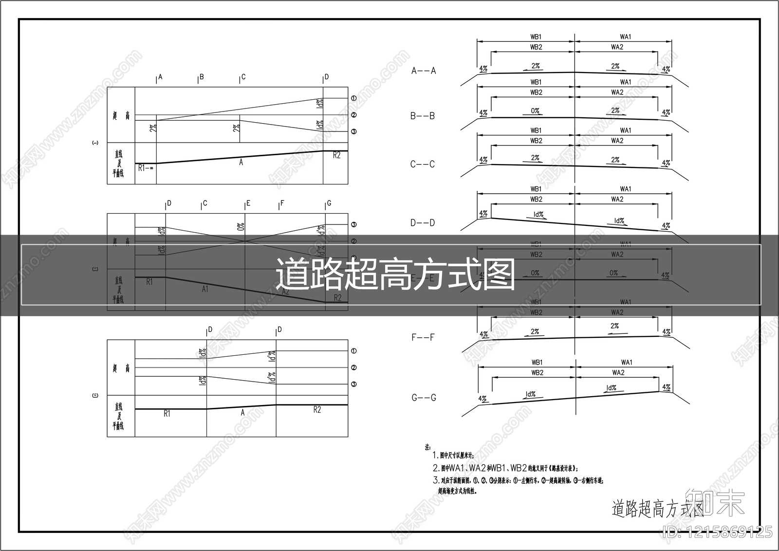 道路施工图下载【ID:1215869125】