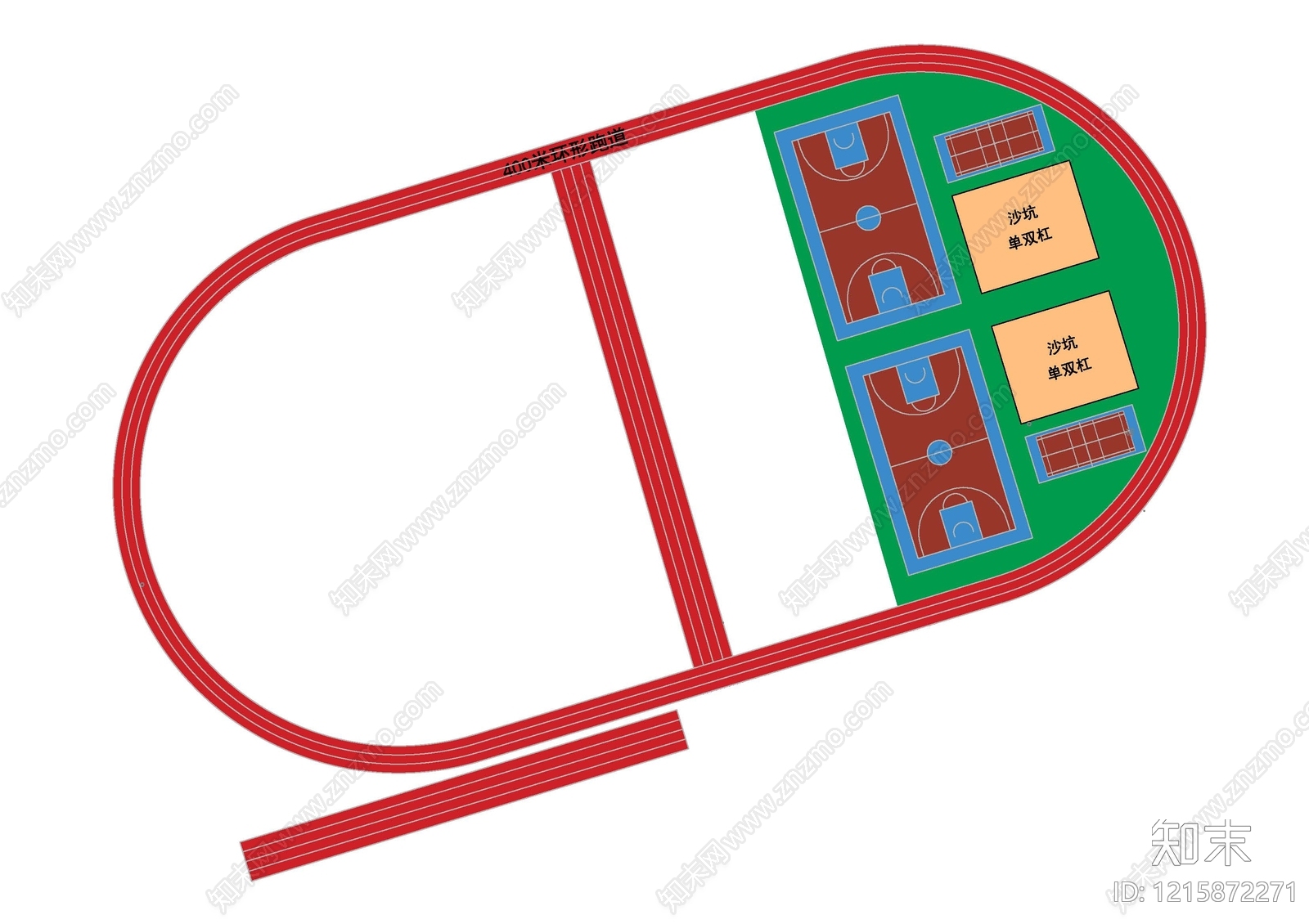 现代其他运动场地施工图下载【ID:1215872271】