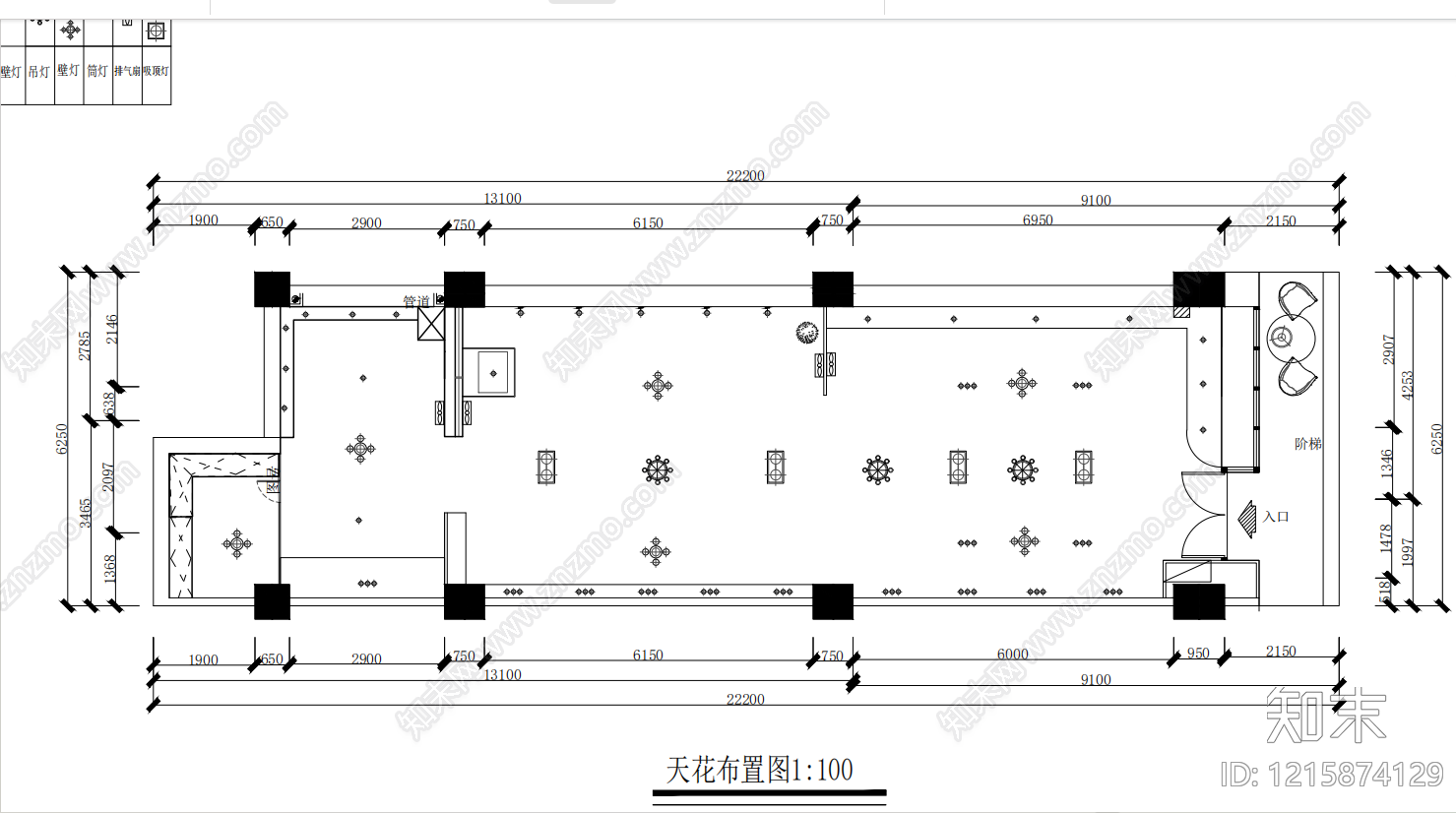原木咖啡厅cad施工图下载【ID:1215874129】
