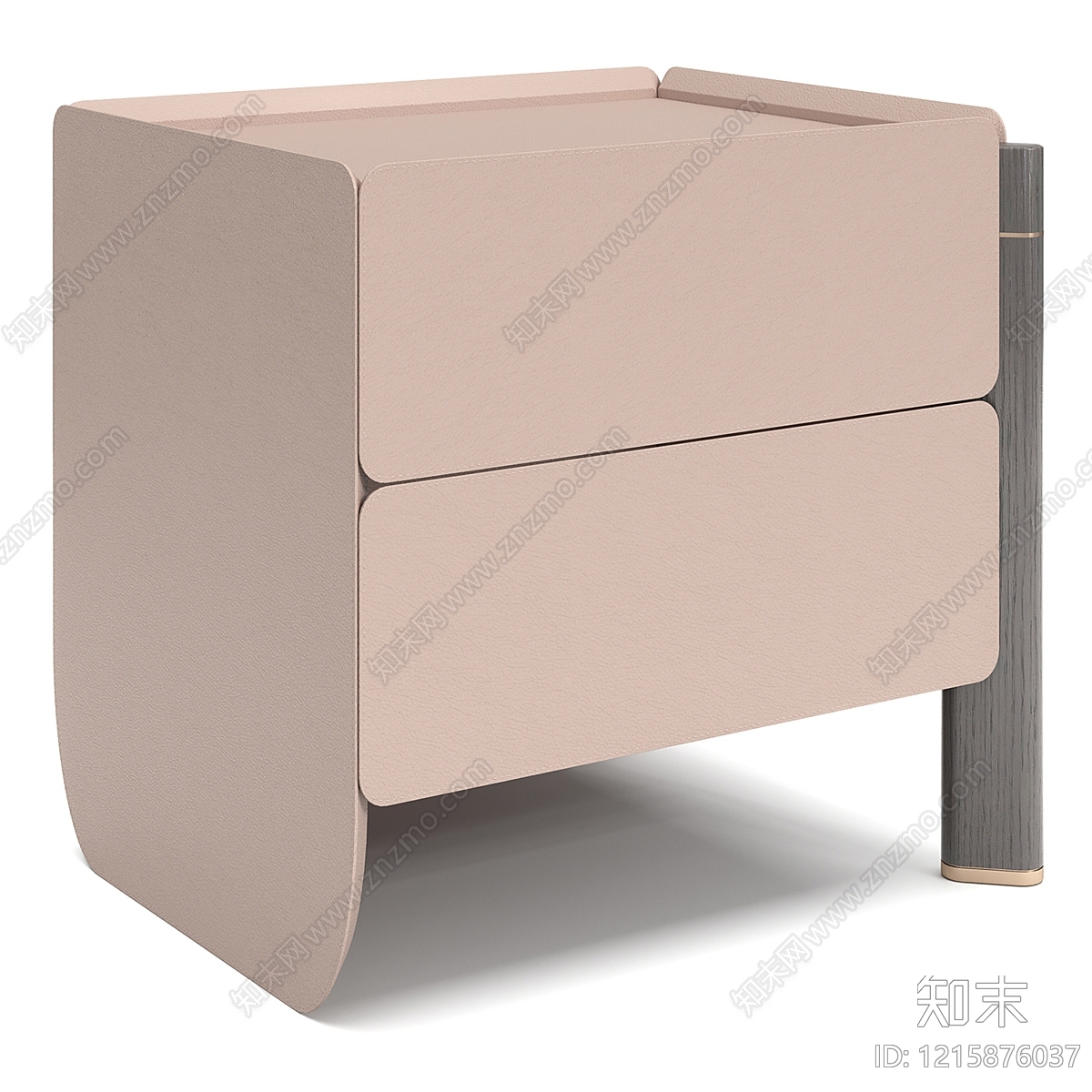 意式极简床头柜3D模型下载【ID:1215876037】