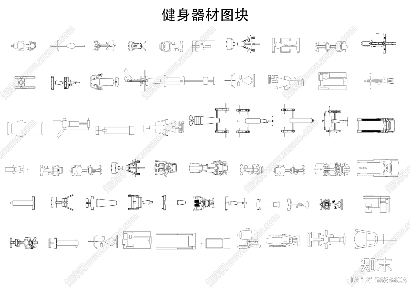 现代运动器材施工图下载【ID:1215883403】