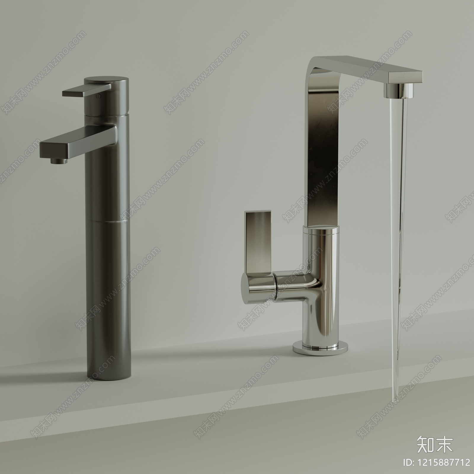 极简主义水龙头SU模型下载【ID:1215887712】