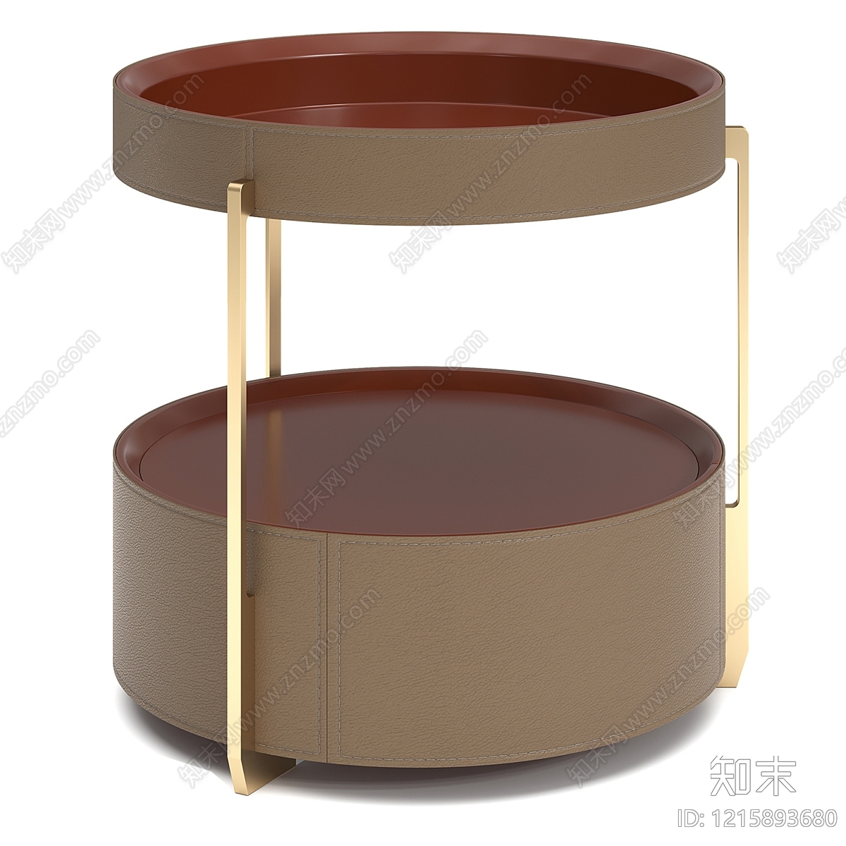 意式轻奢边几3D模型下载【ID:1215893680】