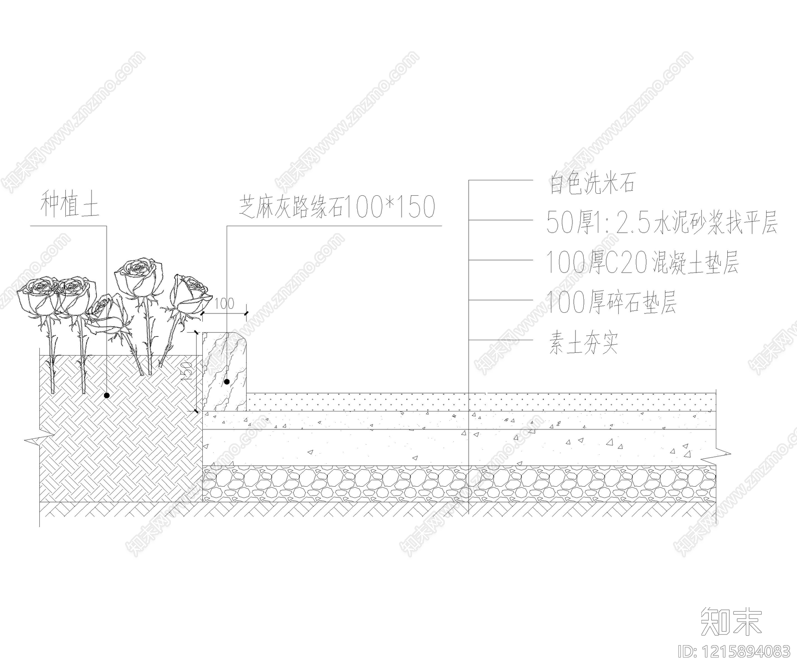路面节点施工图下载【ID:1215894083】