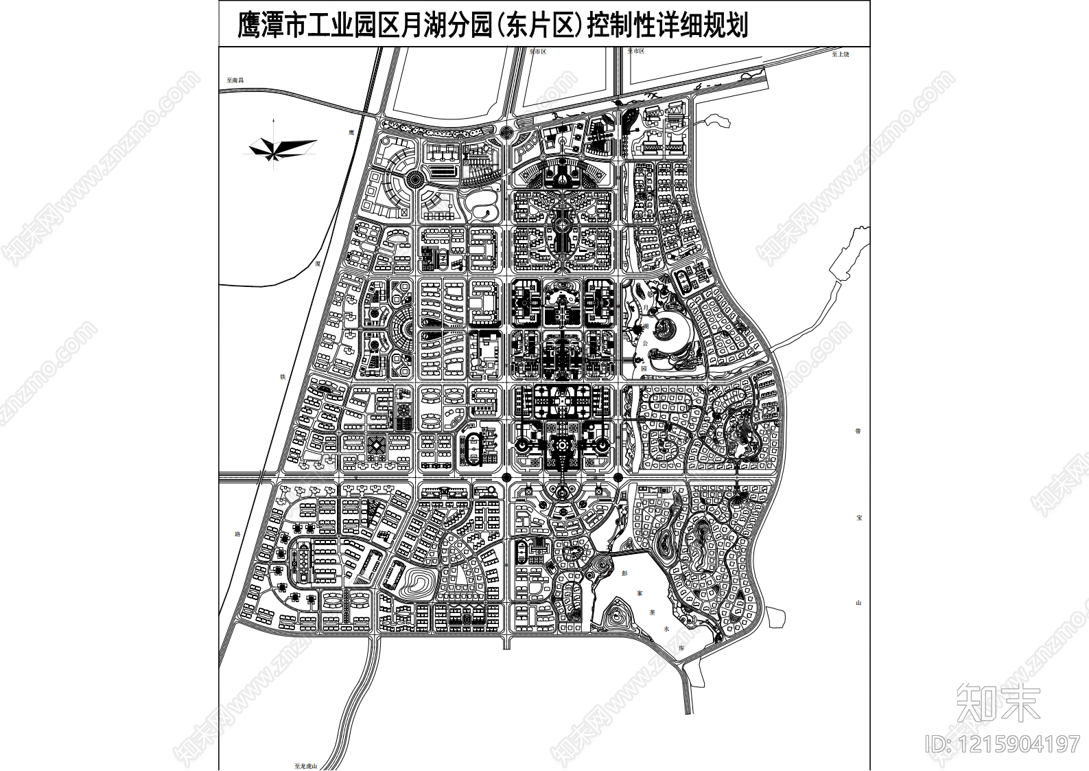 工业城市规划CAD图纸