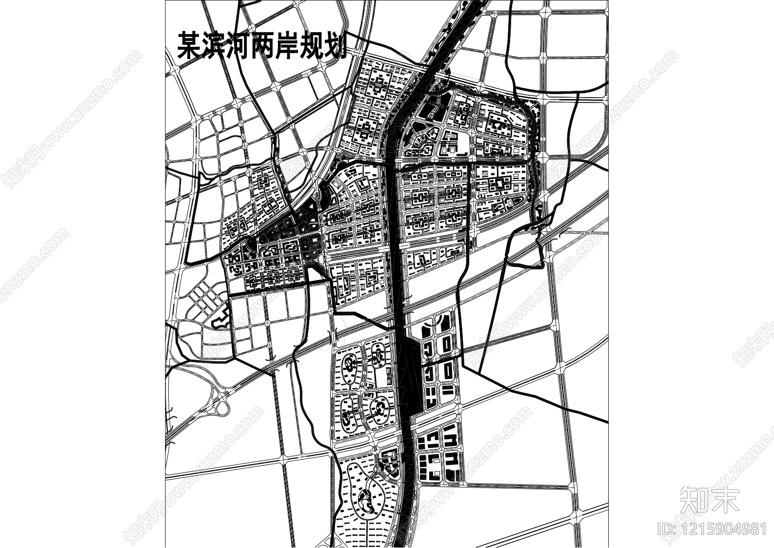城市规划CAD图纸