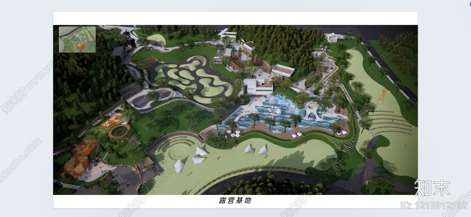 现代主题公园景观下载【ID:1215912132】