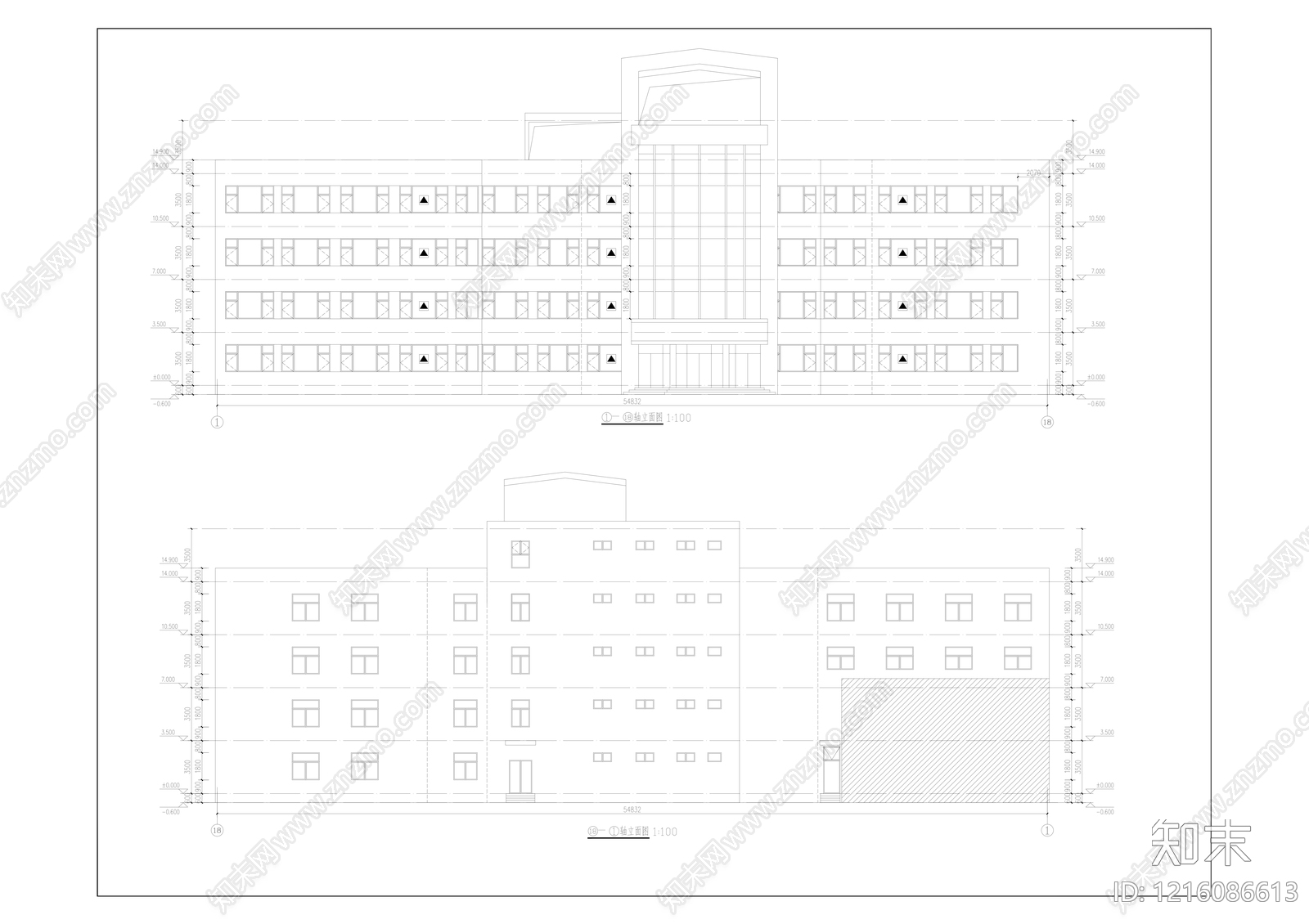 现代其他公共建筑cad施工图下载【ID:1216086613】