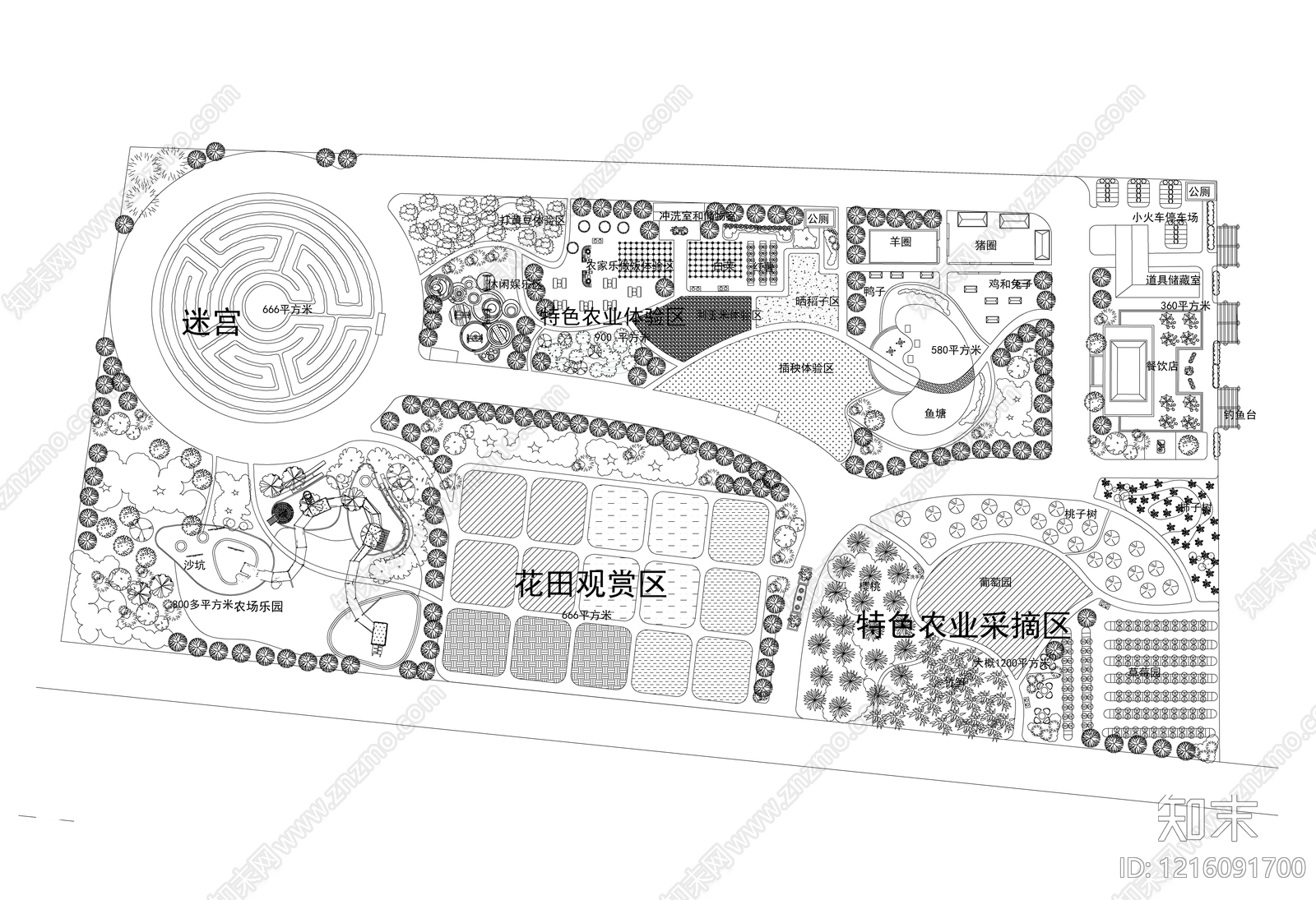 自然教育基地施工图下载【ID:1216091700】