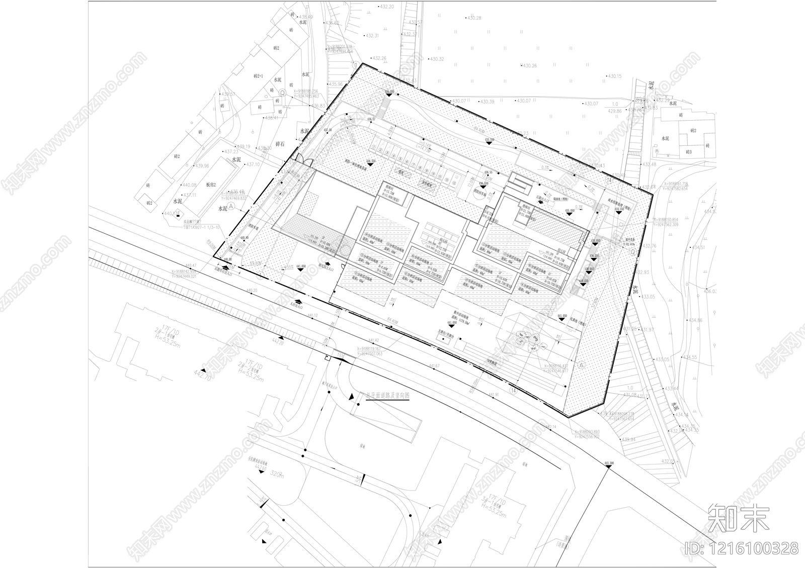 现代幼儿园建筑cad施工图下载【ID:1216100328】