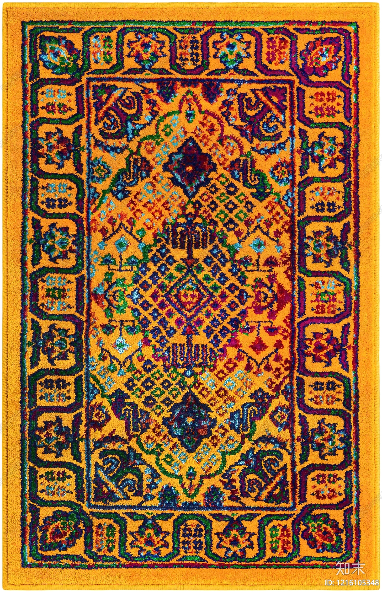 复古几何地毯贴图下载【ID:1216105348】