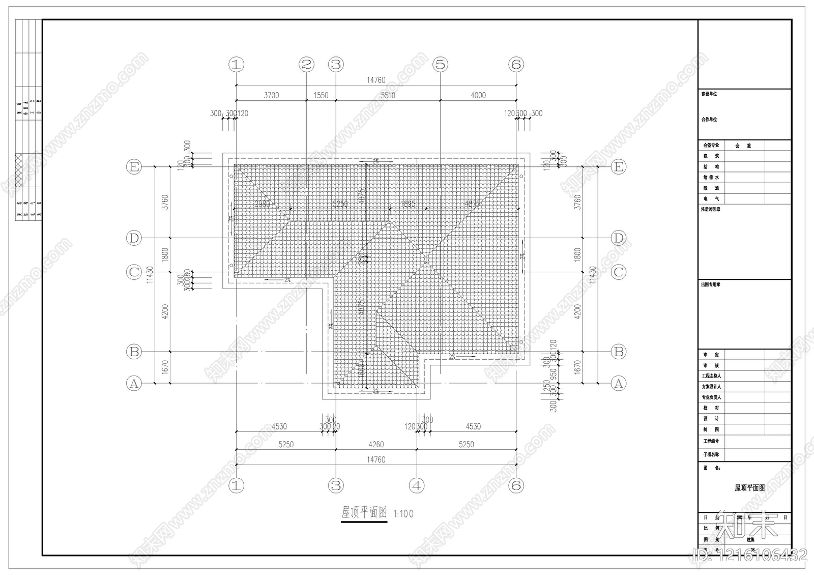 新中式别墅建筑cad施工图下载【ID:1216106432】