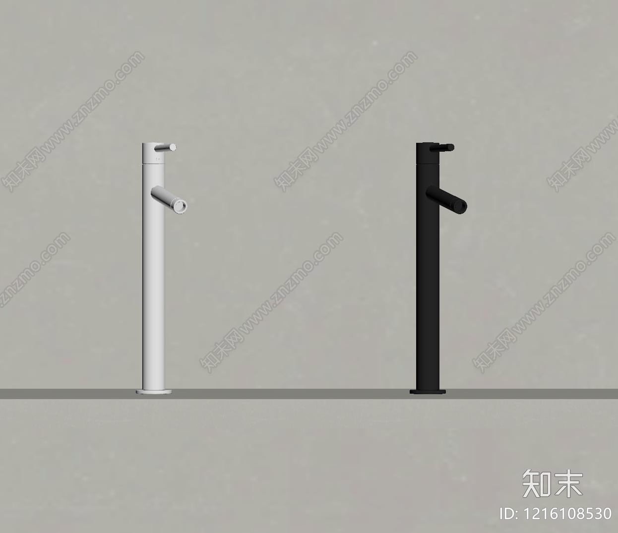 极简水龙头SU模型下载【ID:1216108530】