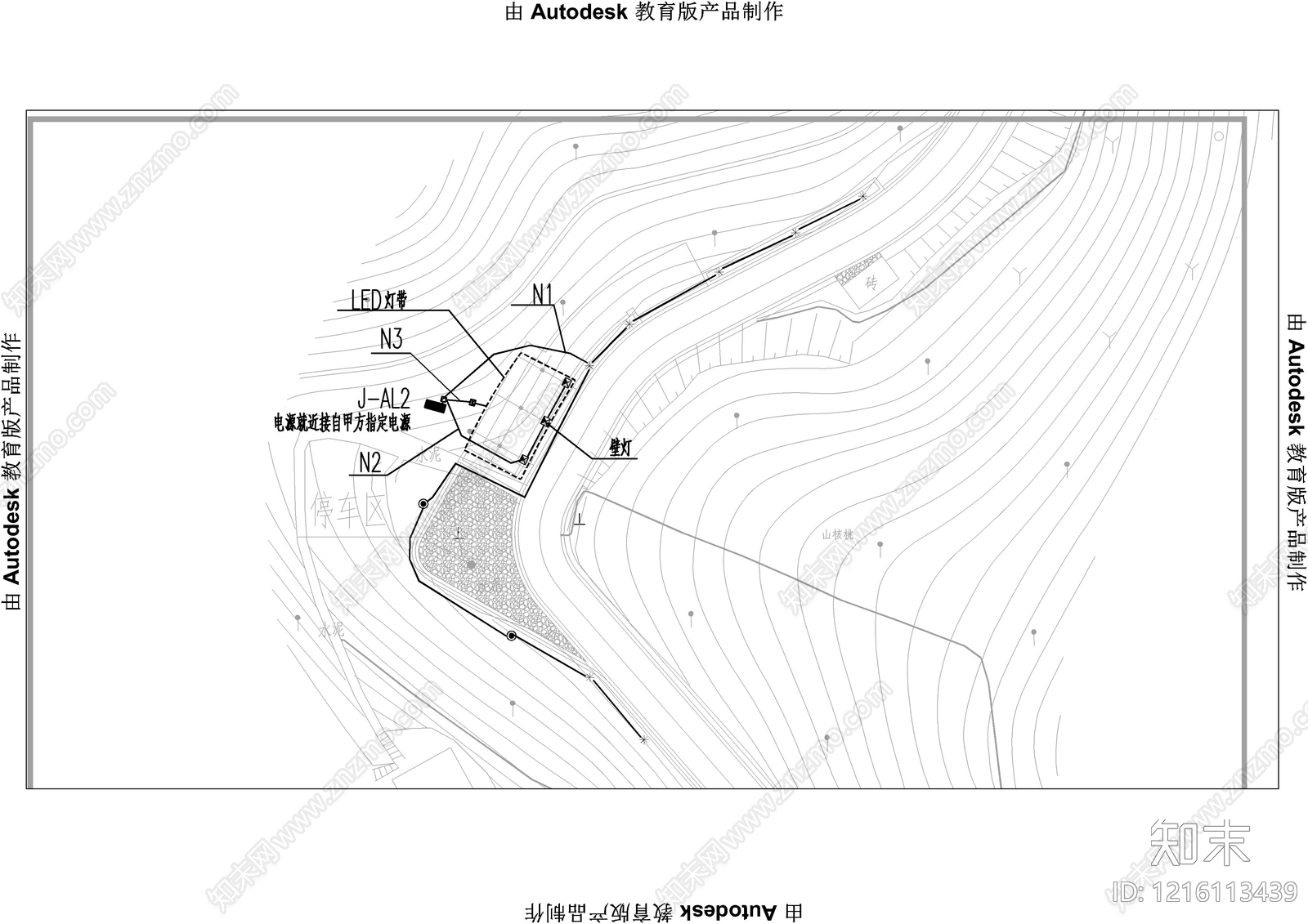 供配电系统cad施工图下载【ID:1216113439】