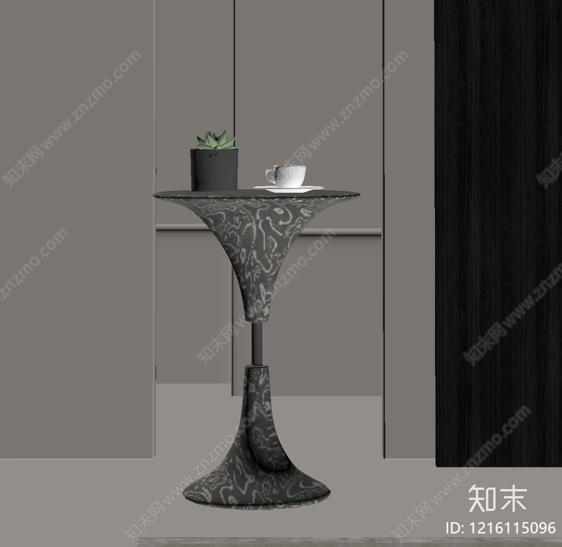 现代边几SU模型下载【ID:1216115096】