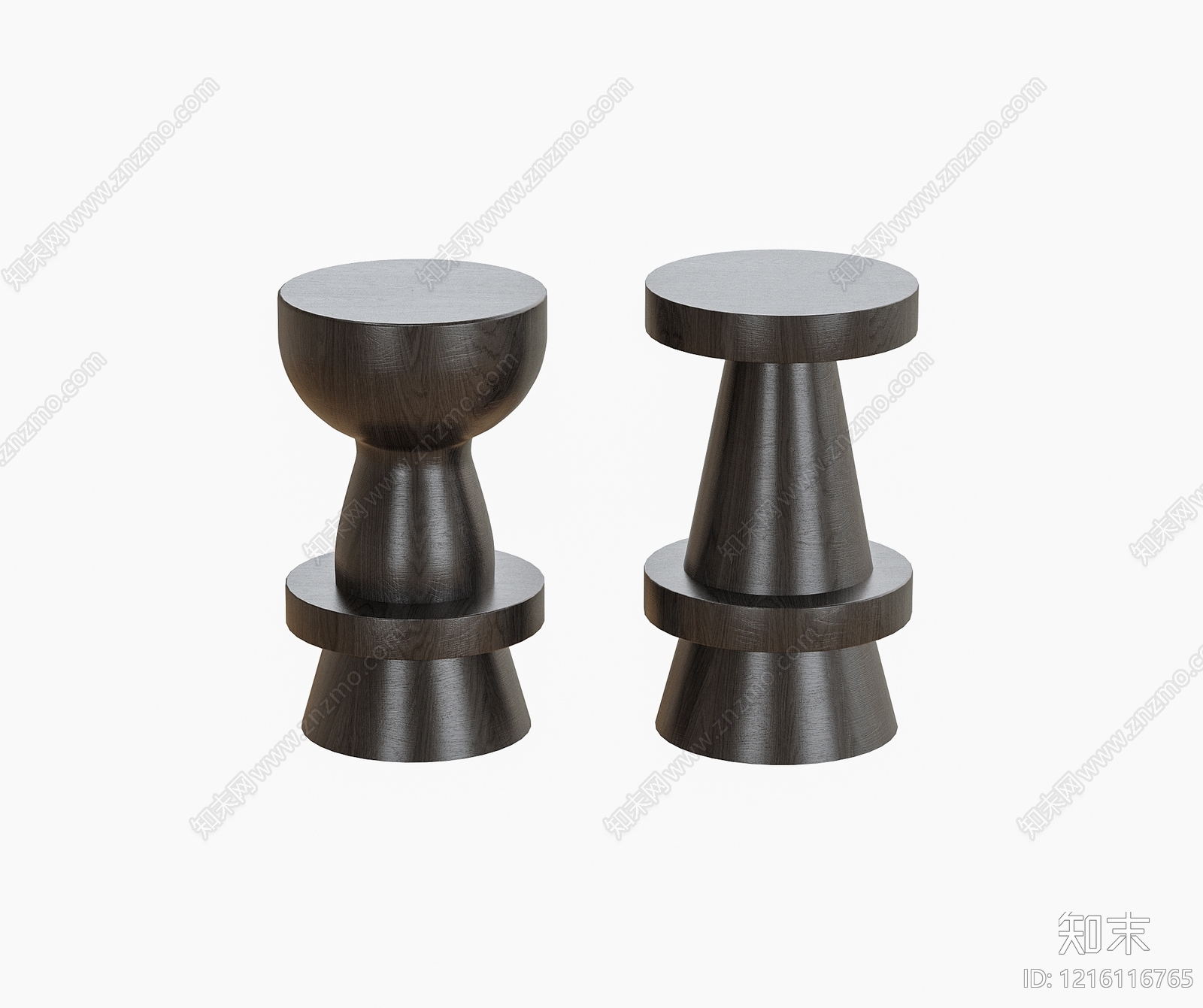 现代极简边几3D模型下载【ID:1216116765】