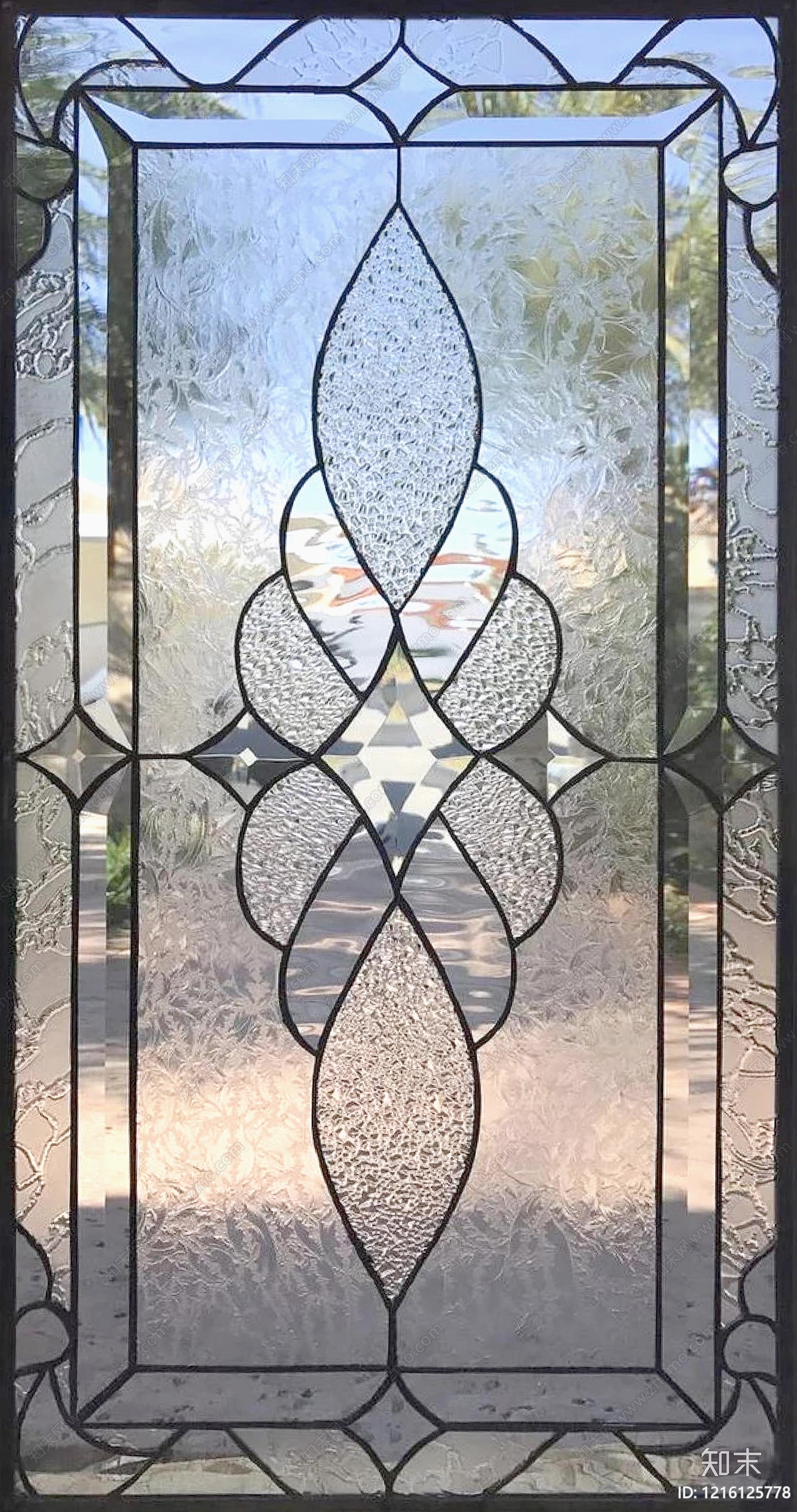 现代艺术玻璃贴图下载【ID:1216125778】