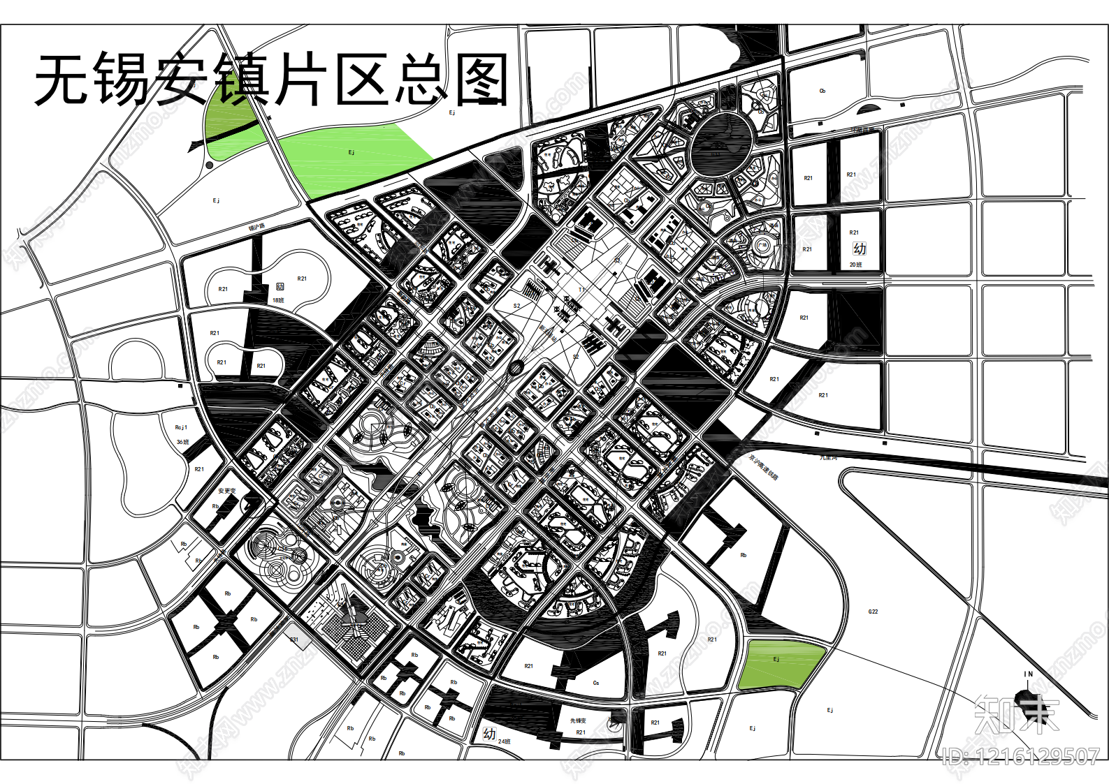 城市规划CAD图纸